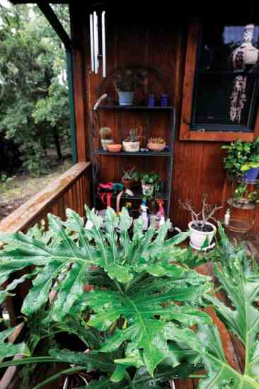 Inside and out, “a place for everything, and everything in its place” is the author’s motto.